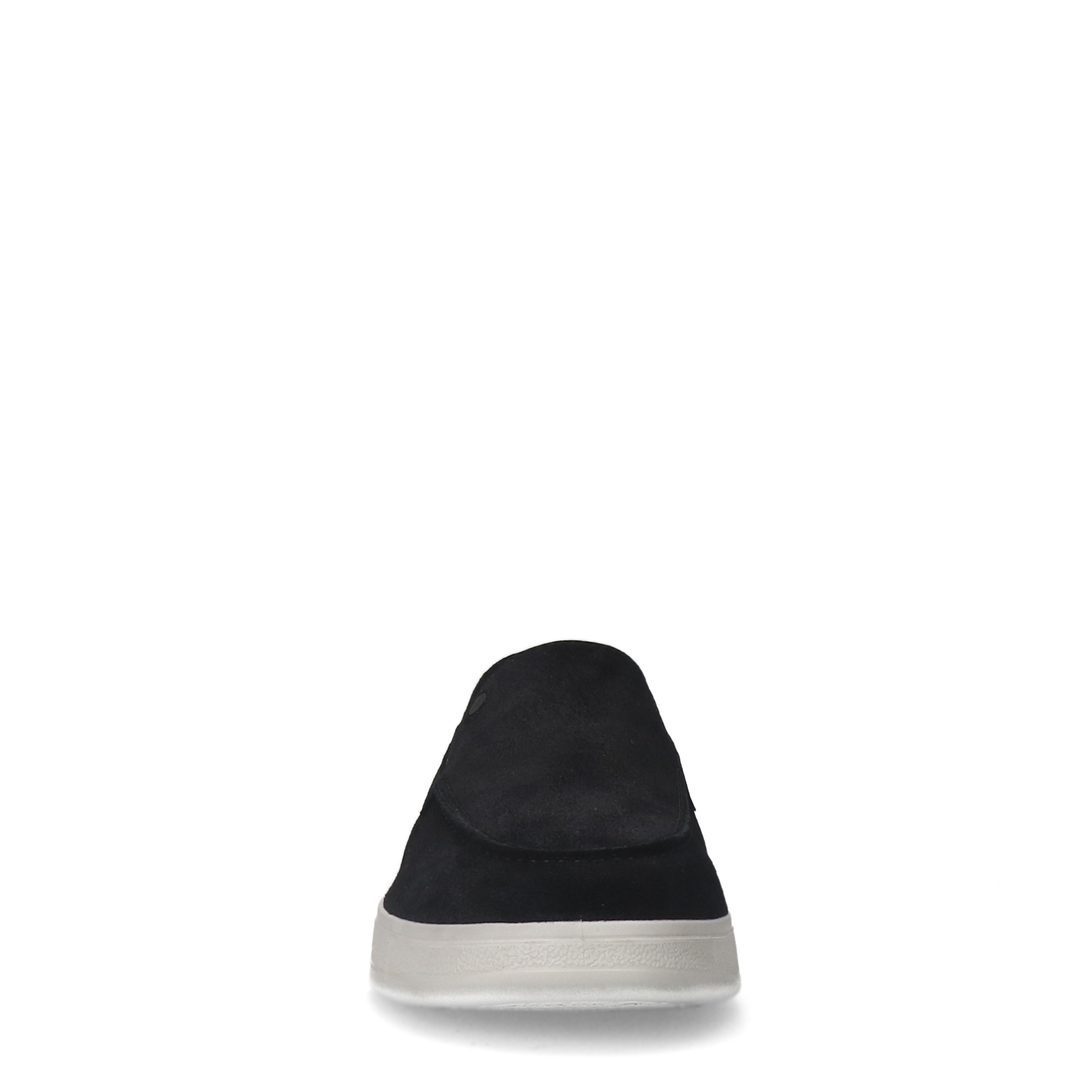Zwarte suède loafers