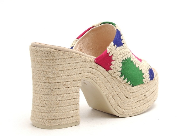 Gaimo mules et sabots talons femme country multicolore