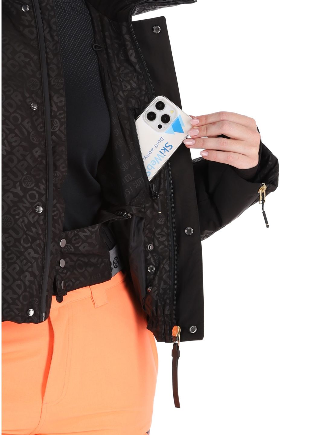 Ski Slalom Puffer ski-jas dames