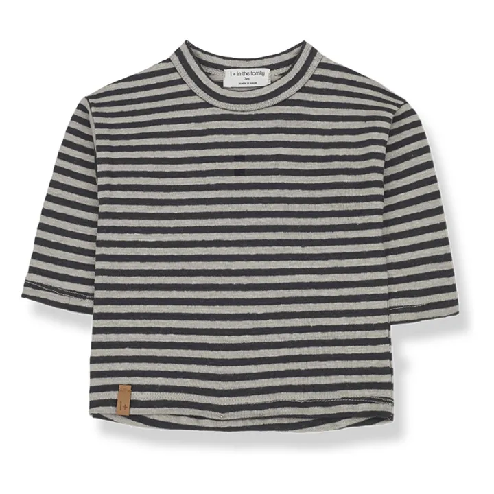 1+ in the family T-shirt Eros Lin | Gris anthracite