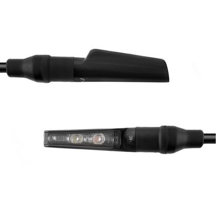 Clignotant Rizoma CORSA S LED (CLIGNOTANT, FEU DE POSITION ARRIÈRE et FEU DE STOP ) (L'unité) Universel - Noir