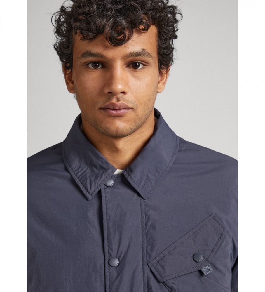 Jaqueta Benedict da Pepe Jeans, azul-marinho