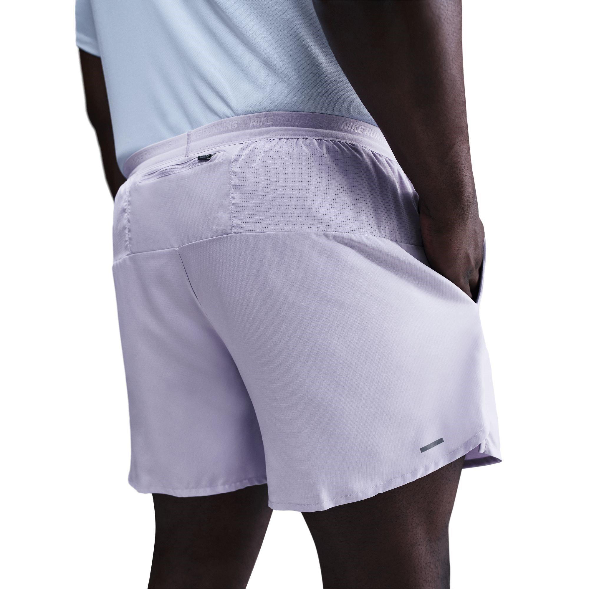Nike Stride Mens Dri FIT 5 Brief Lined Running Shorts