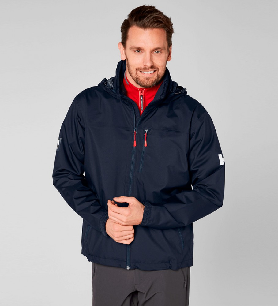 Jaqueta Helly Hansen Chaqueta Crew com capuz em couro merino /Helly Tech/