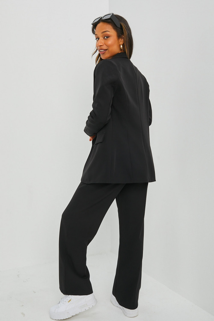Ensemble 2 pièces blazer + pantalon noir
