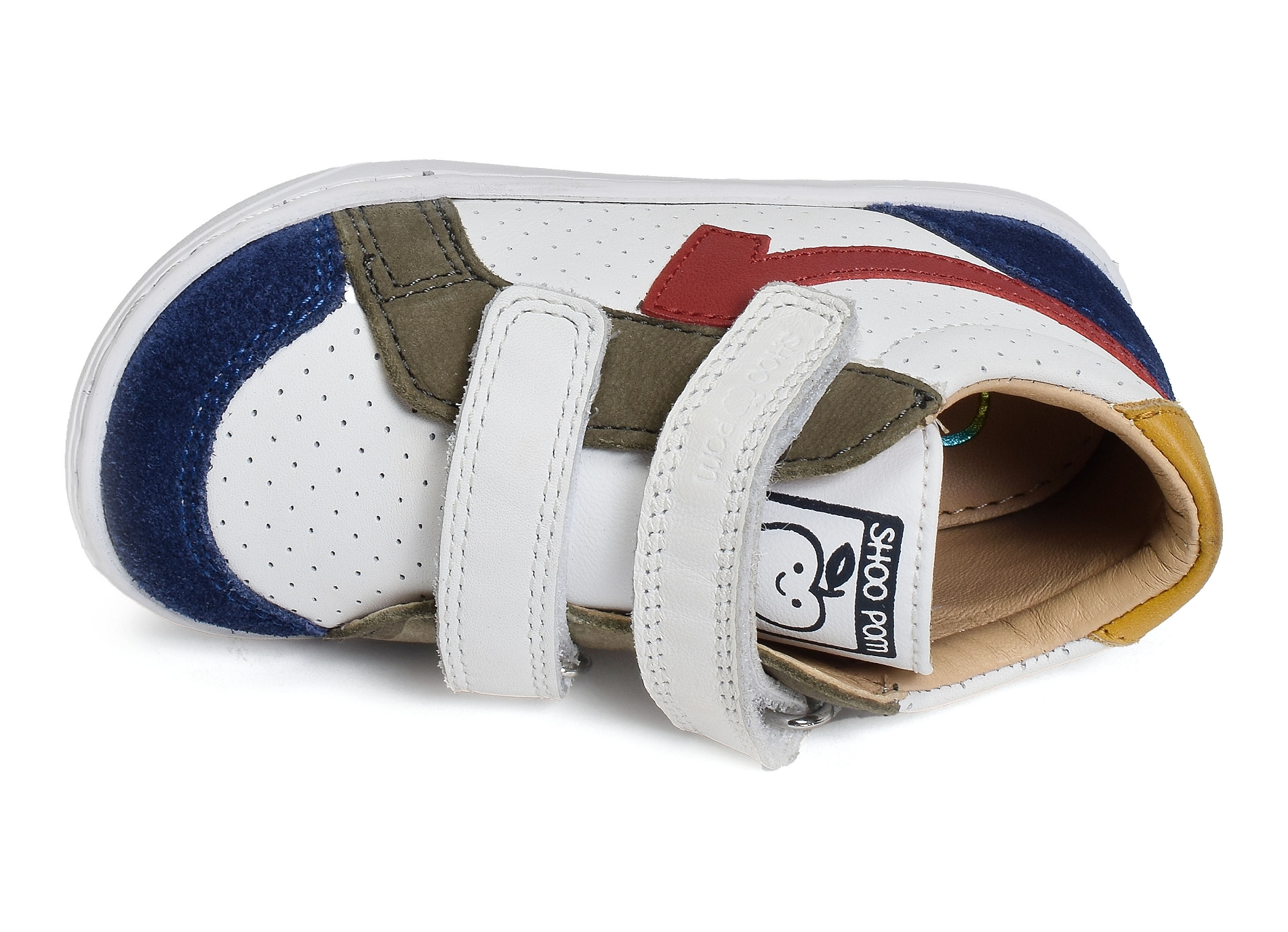 Bouba scratch arrow blanc rouge