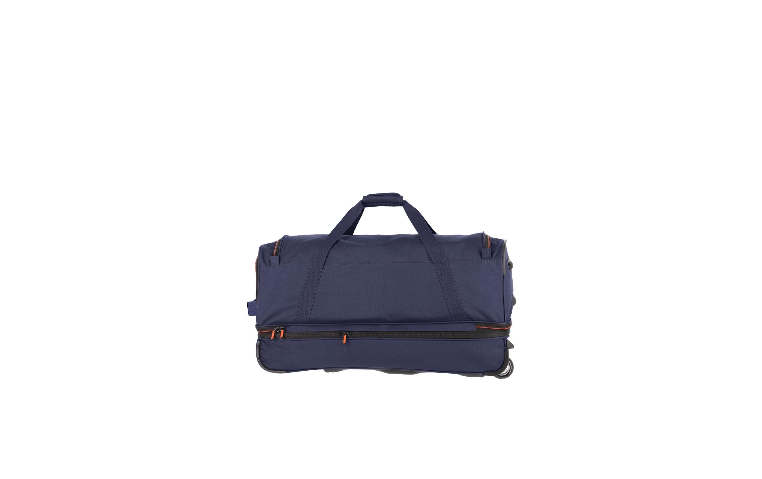 Reisekoffer BASICS Marine 70 cmSportliche Trolley Reisetasche für variable Gepäckmengen