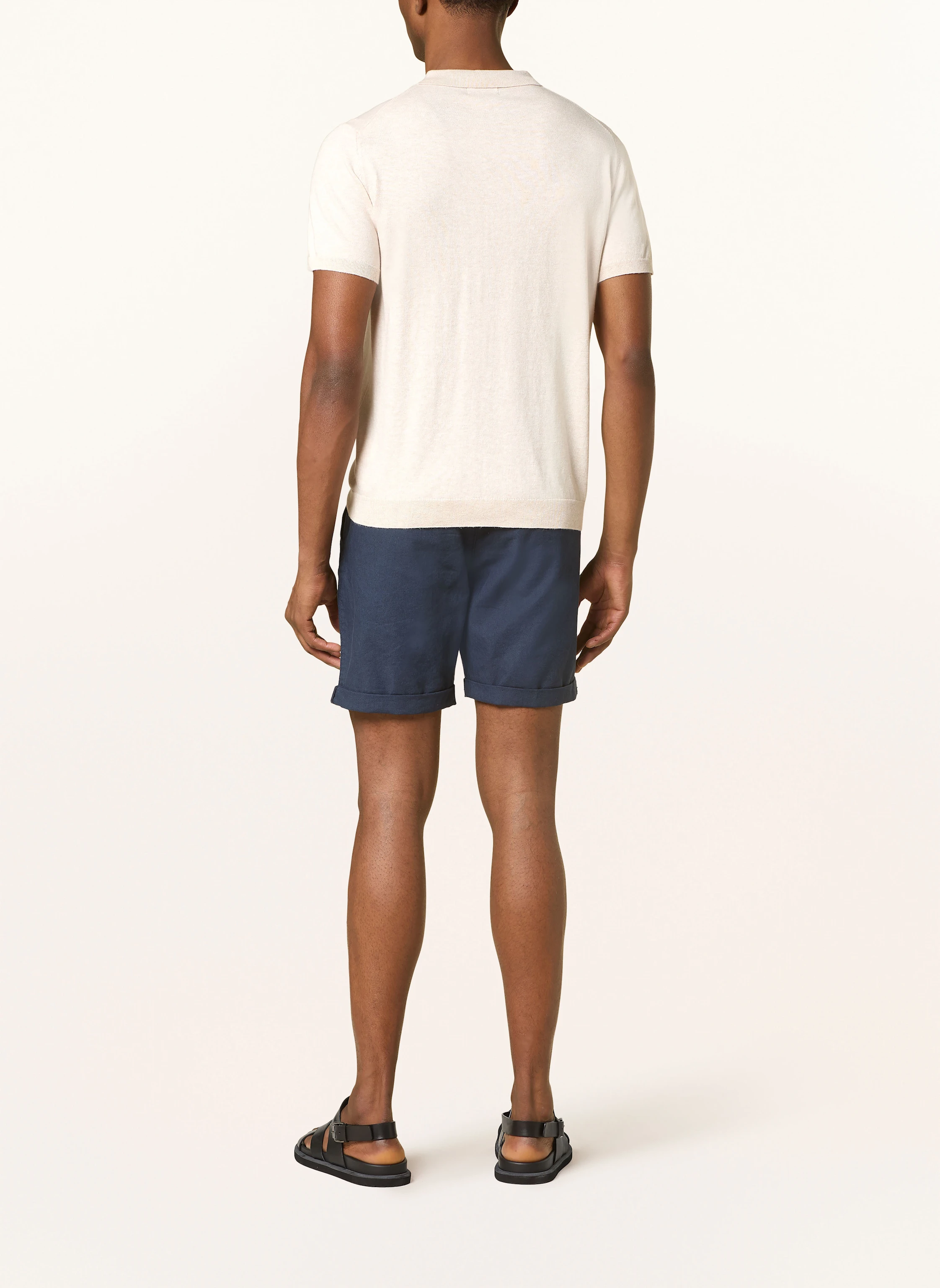 STROKESMAN'S Strick-Poloshirt