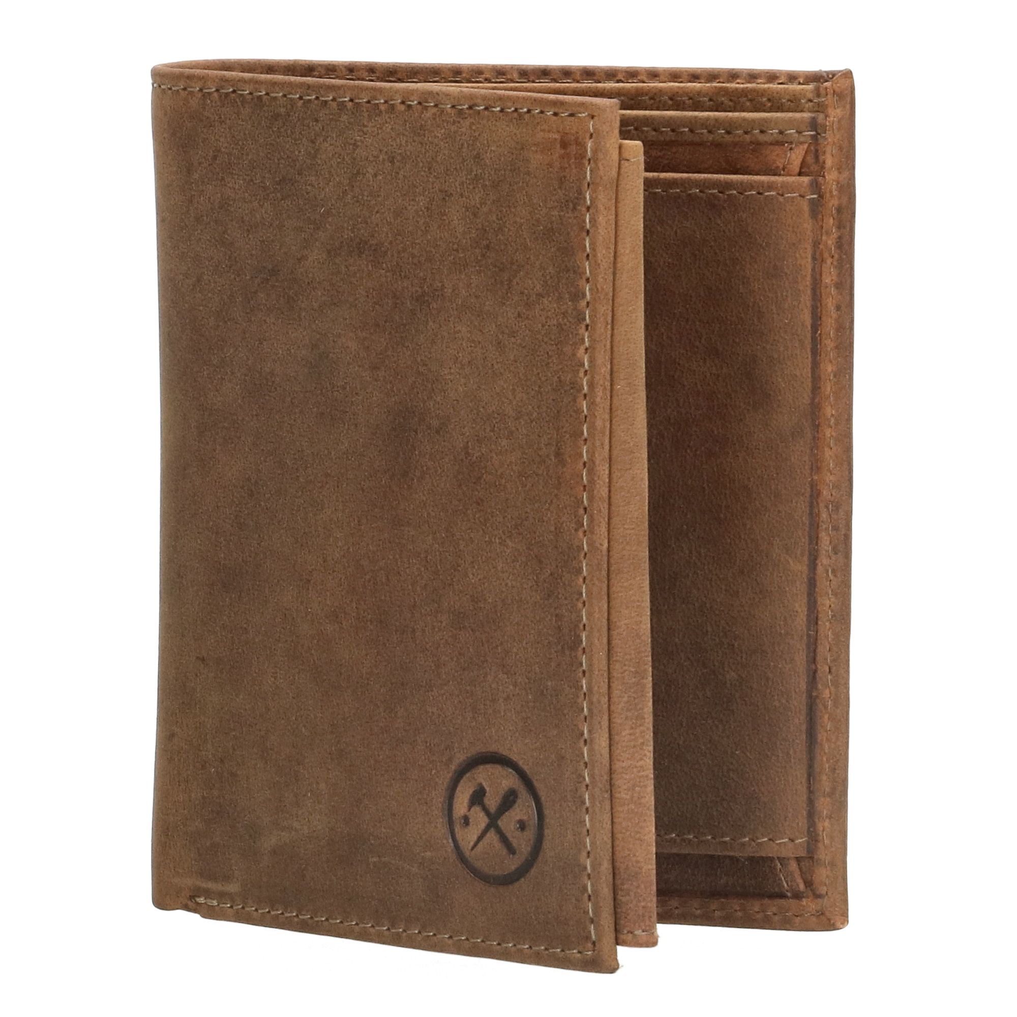 Hide & Stitches Idaho Portemonnee Billfold Bruin