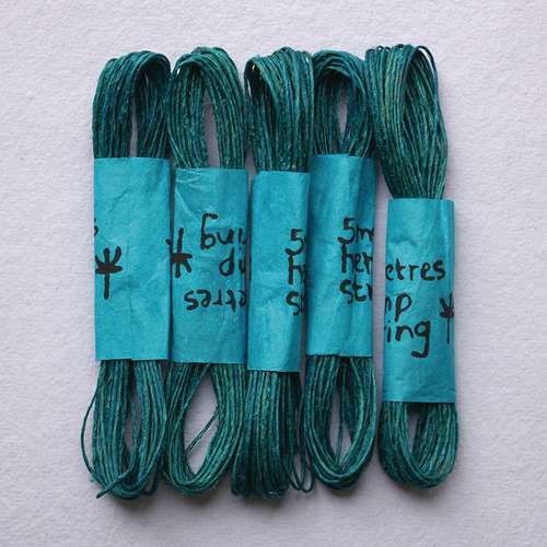 Khadi Hanfkordel, farbig