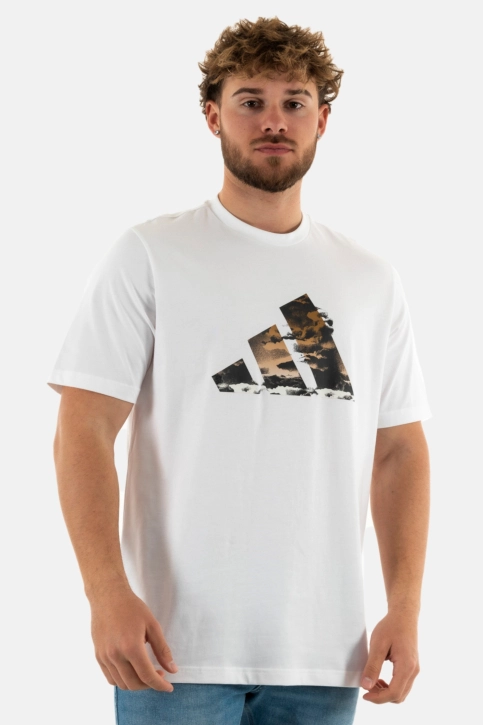 Tee shirt adidas originals bs hbr tee white