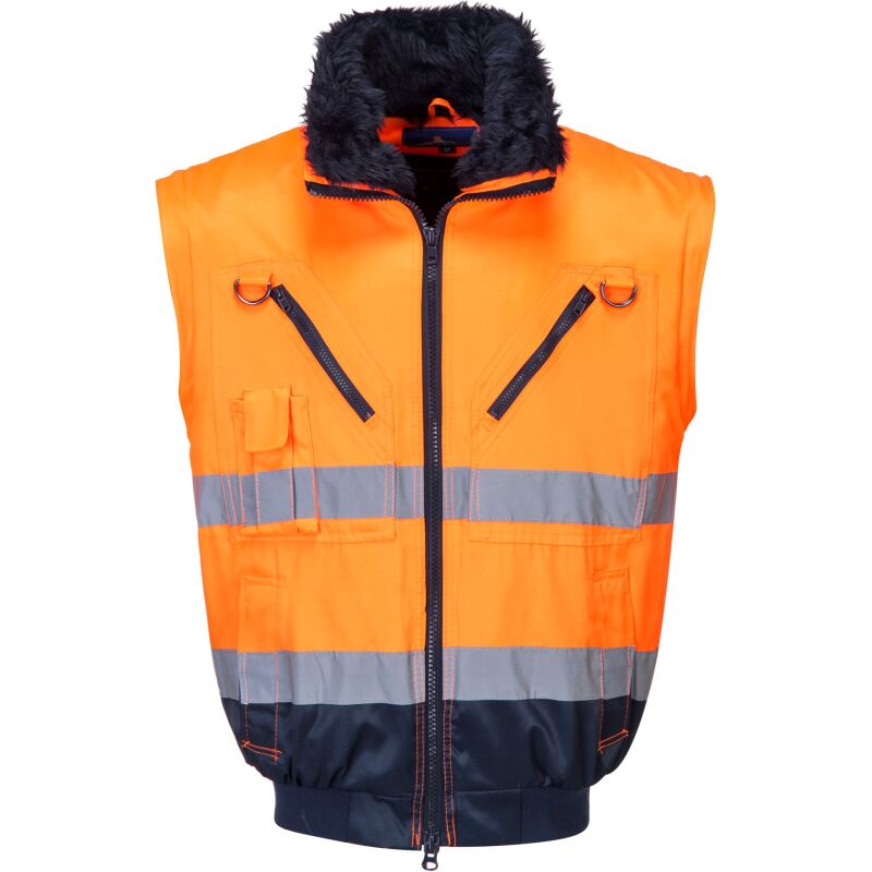 Portwest PJ50 Blouson pilote 3 en 1 haute visibilité