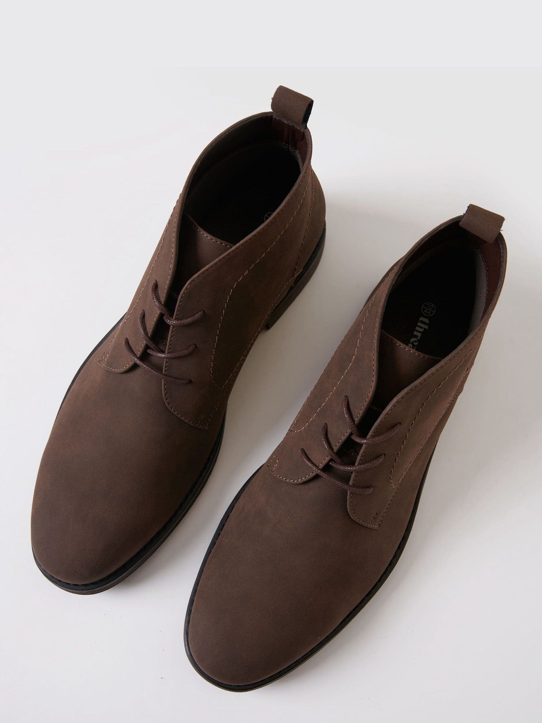 Threadbare Faux Suede Chukka Boots