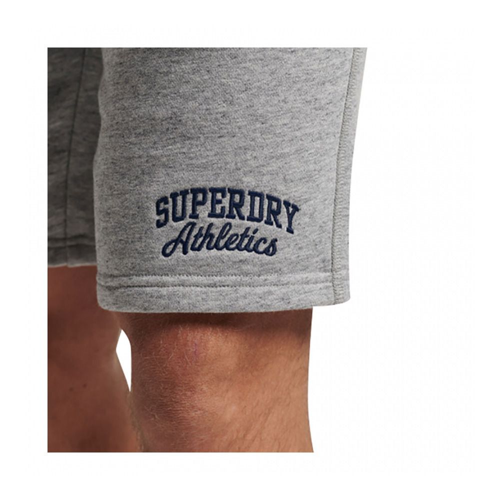 Superdry VINTAGE GYM ATHLETIC - Short Homme athletic grey marl