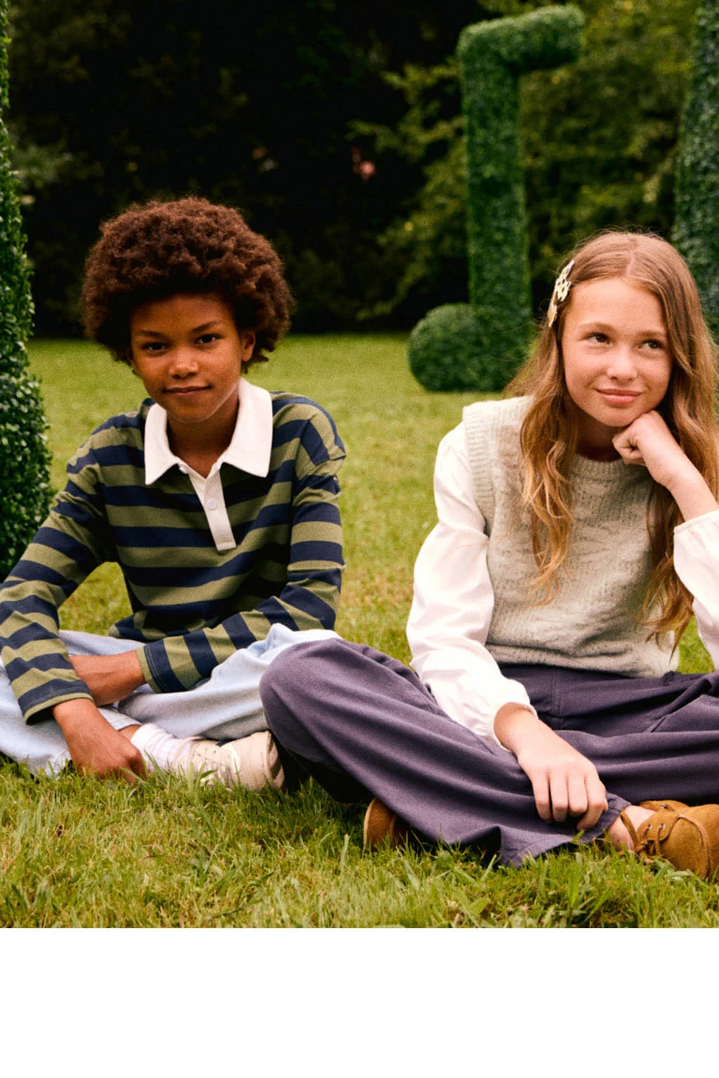 Mango Kids polo groen