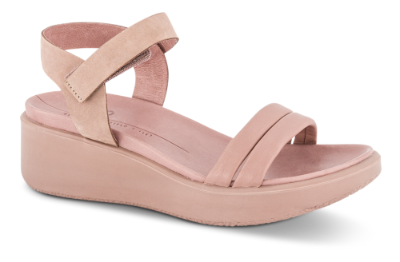 ECCO Damesandal med hæl Rosa 27330352603  FLOWT WED | Skoringen