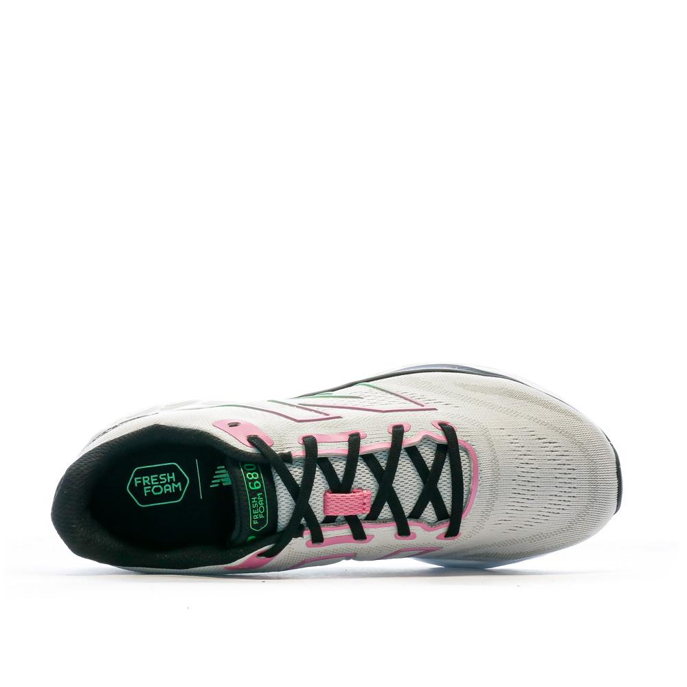 New Balance Chaussures de running Grises Femme New Balance Fresh Foam 680