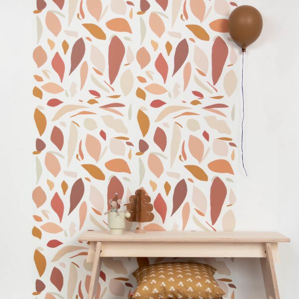Bibelotte Fruitig Behang Blauw