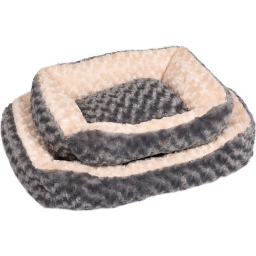 Cama aconchegante para cachorro, cinza