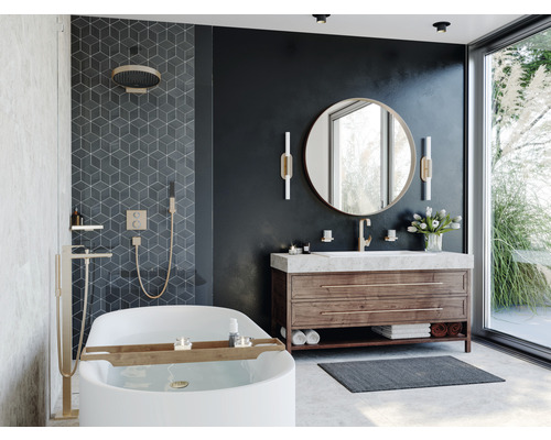 hansgrohe inbouwthermostaat douche ECOSTAT SQUARE chroom zonder inbouwdeel 15714000
