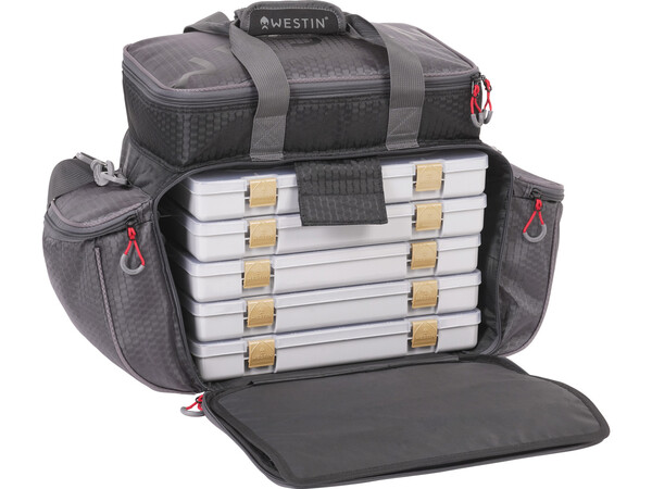 Sac Westin W4 Master Lure Bag Titanium Black (Incl. 5 Boites)