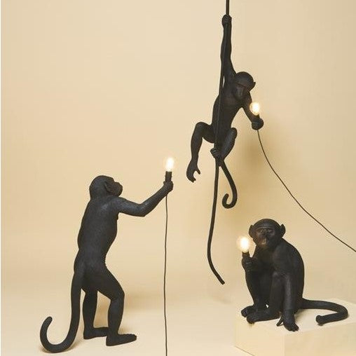 Seletti Monkey Outdoor Lampresin Sitting