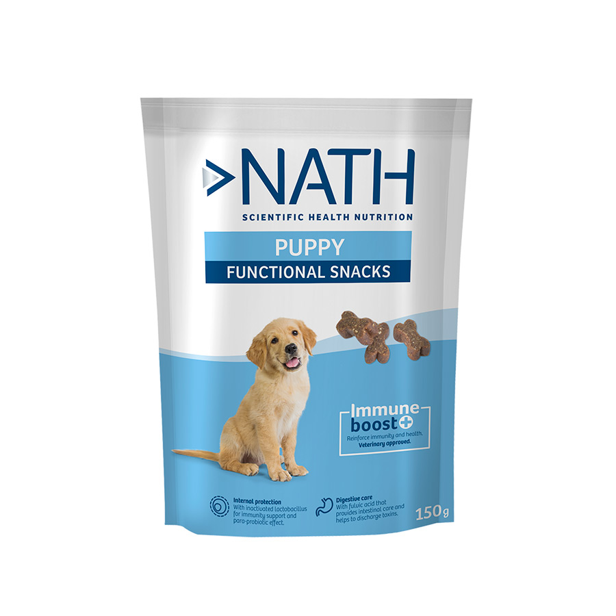 Petiscos funcionais Nath Puppy para cães