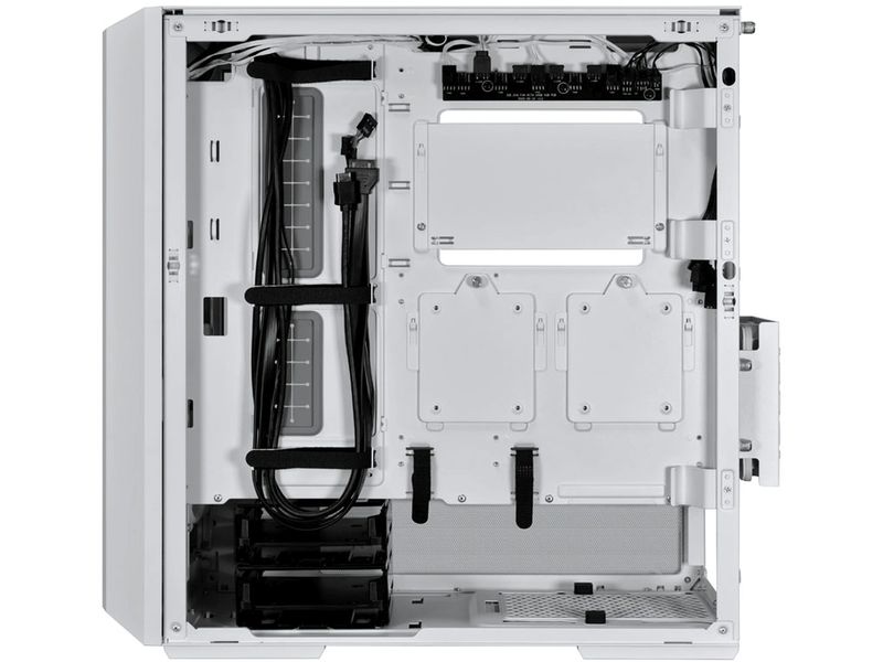 Lian Li PC-Gehäuse Lancool 216 RGB Weiss Mid-Tower-Gehäuse mit umfangreicher Kabelmanagement-Lösung