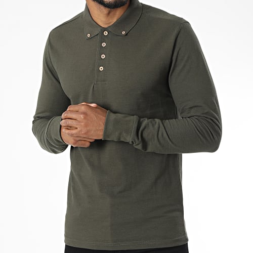 Polo Manches Longues Lincoln Gris Anthracite