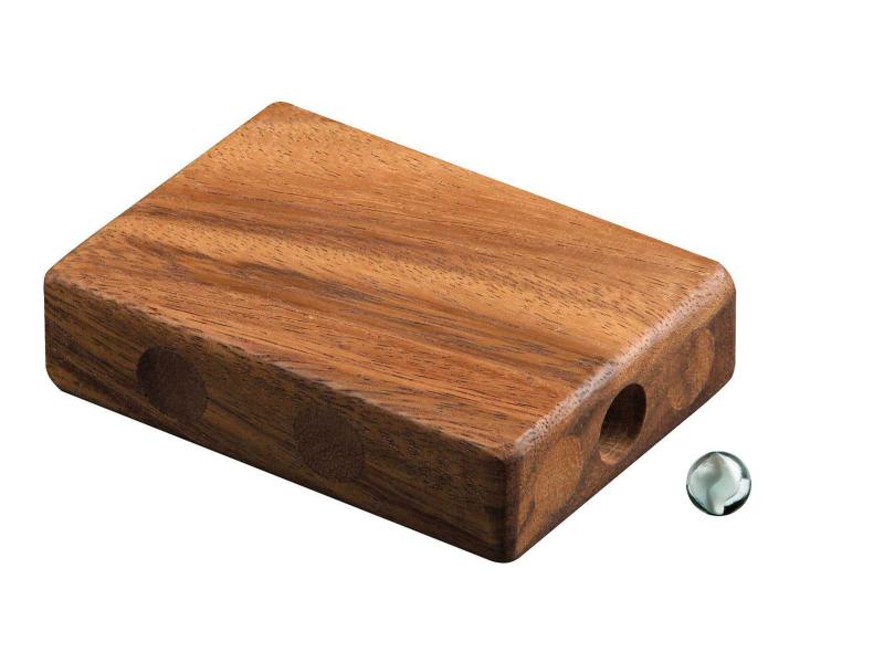 Philos Knobelspiel Verlorene Murmel Holz-Knobelspiel