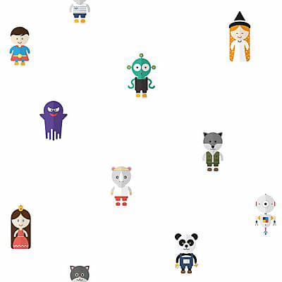 Papier peint intissé Superfresco Easy interactif plein d'histoires