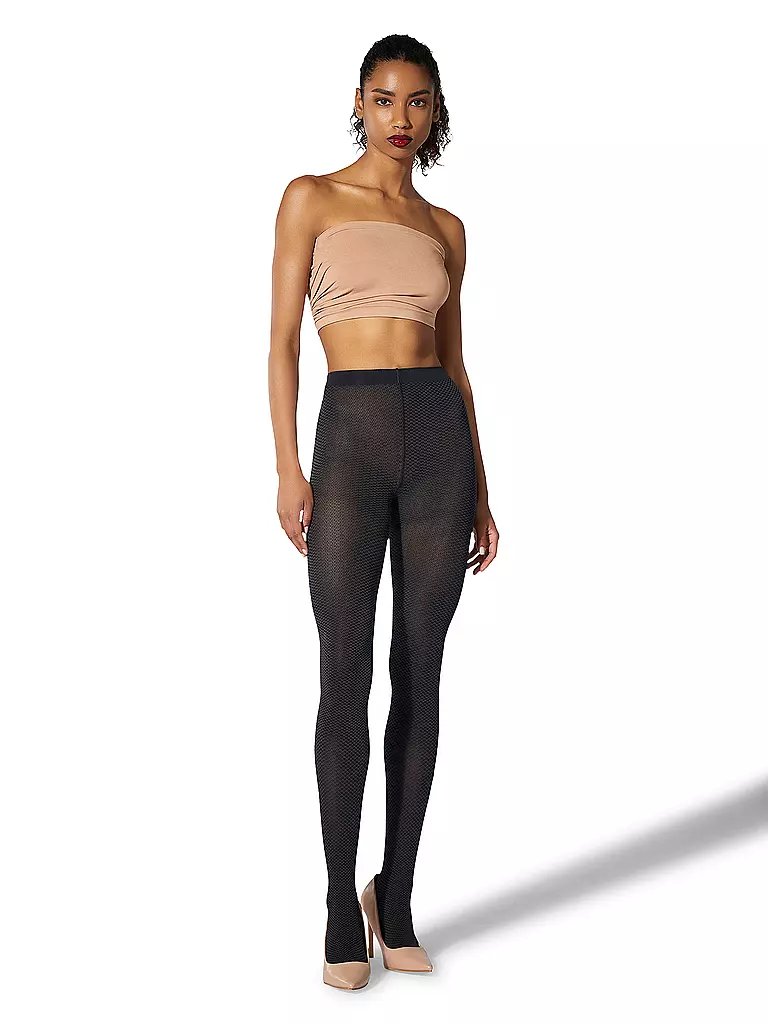 WOLFORD Modestrumpfhose 60 DEN Deep Night/Black dunkelblau