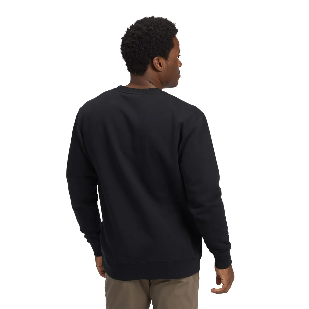 Black Diamond M Mini Stacked Crewneck Black