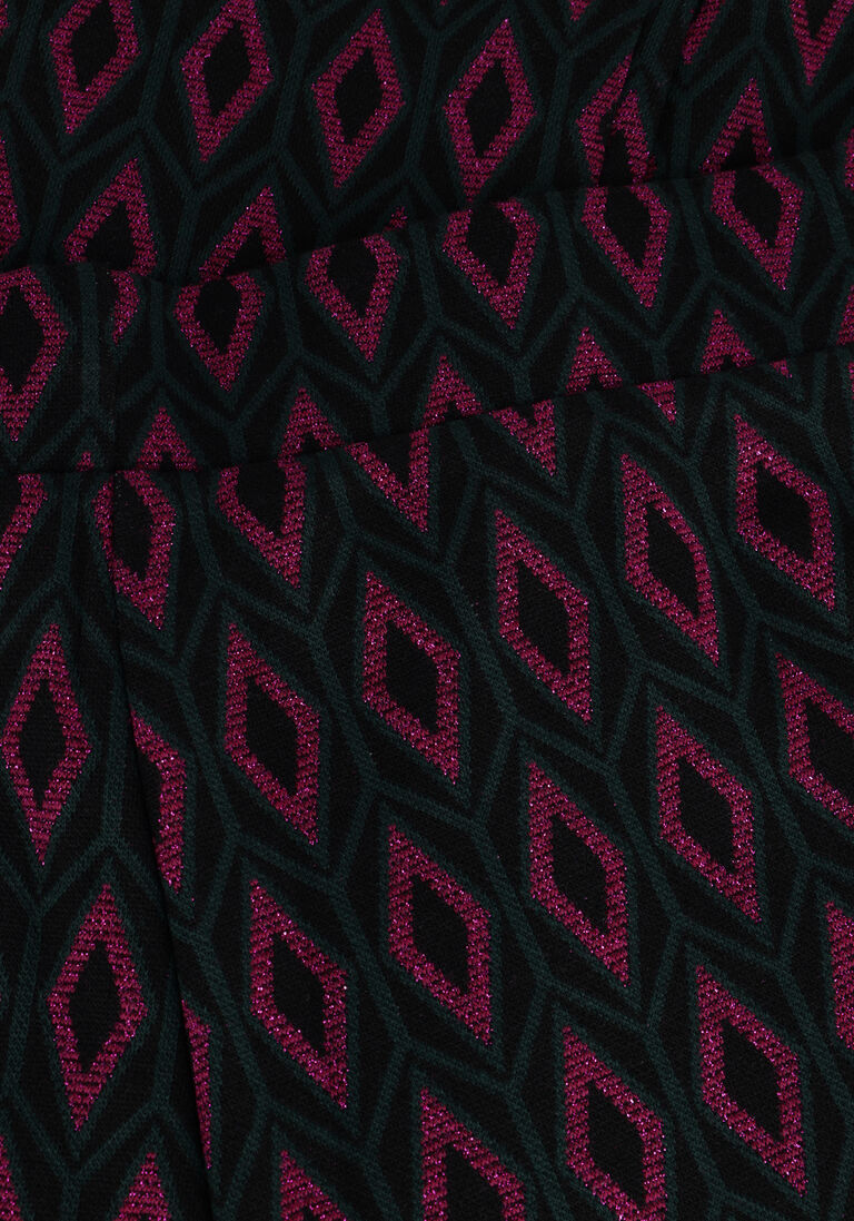 REFINED DEPARTMENT paarse refined department wijde broek 95 ikat knit