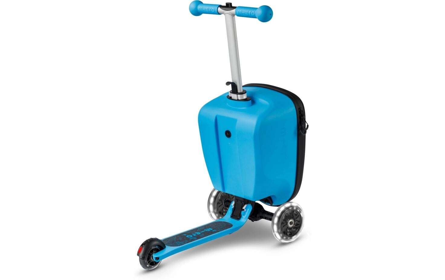 Kickboard Micro Luggage Junior Patch & Play Blau<br>Scooter für Kinder