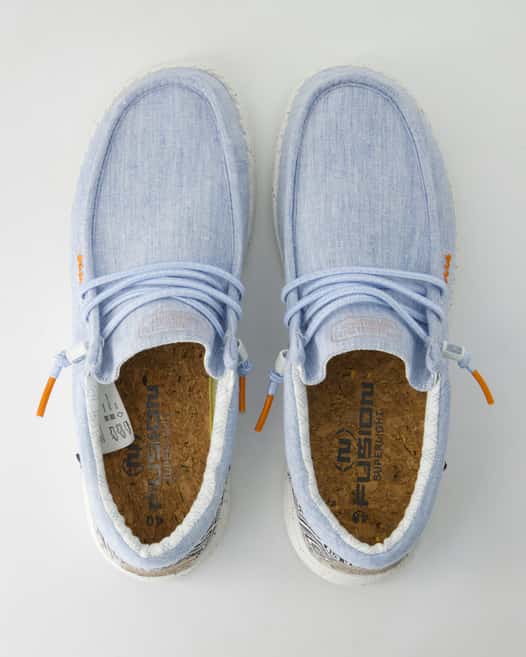 Fusion Emma Fine Slipper in Blau