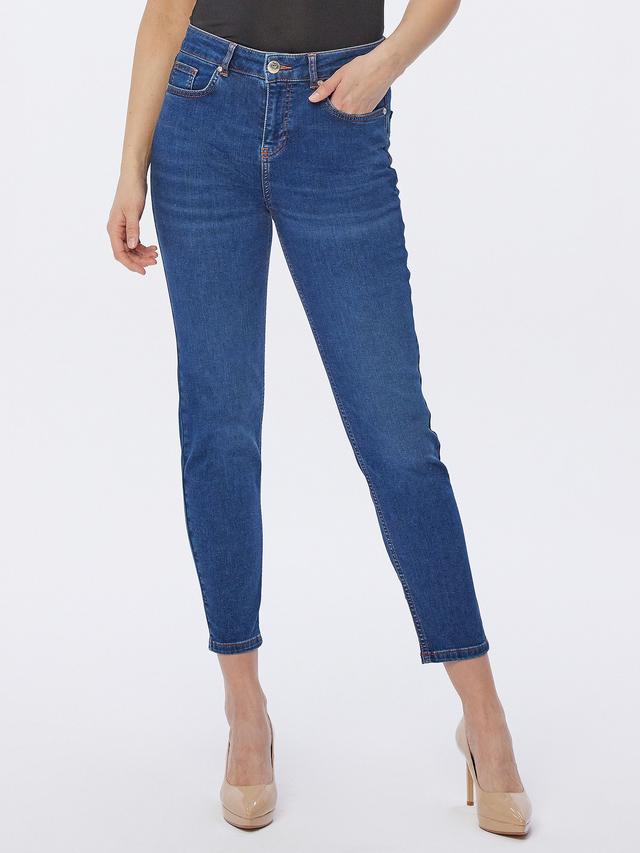 Jeans Perfect Lift mit 3D Zierstitching