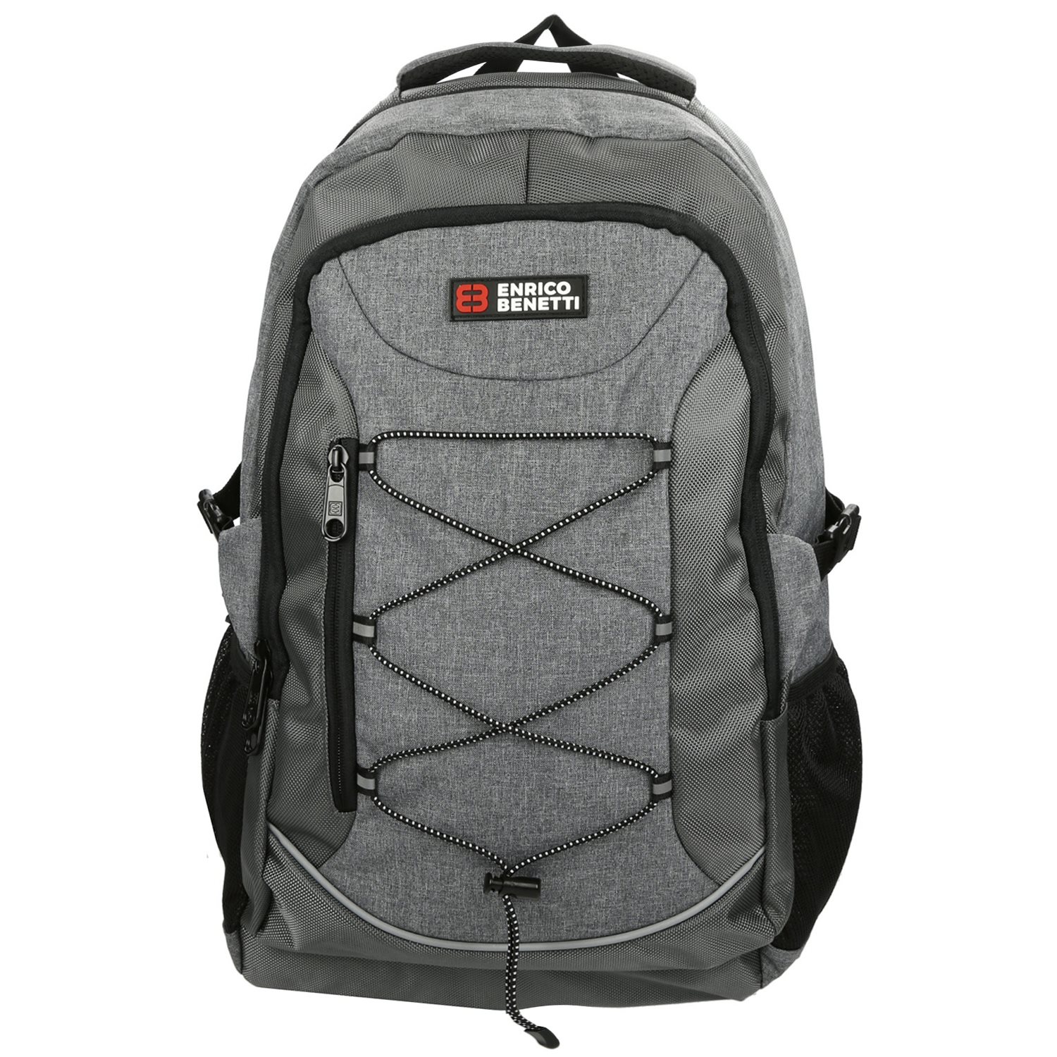Enrico Benetti Yellow Stone 15'' Laptop Rugzak grijs