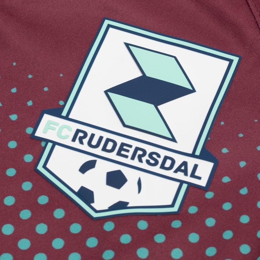 FC Rudersdal Maillot Domicile - Bordeaux Enfant - Inkl. Navn & Nummer