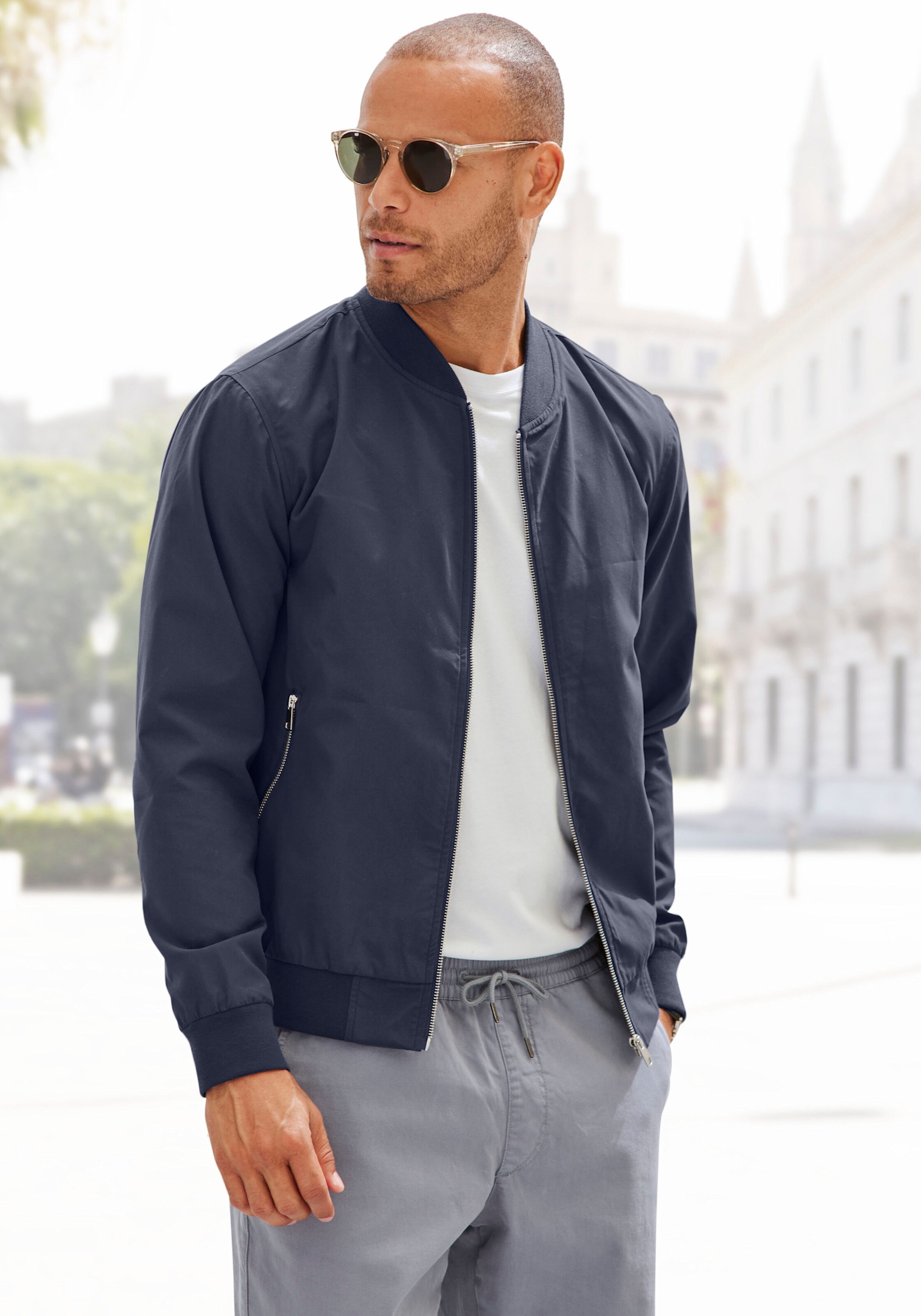 Blouson in navy