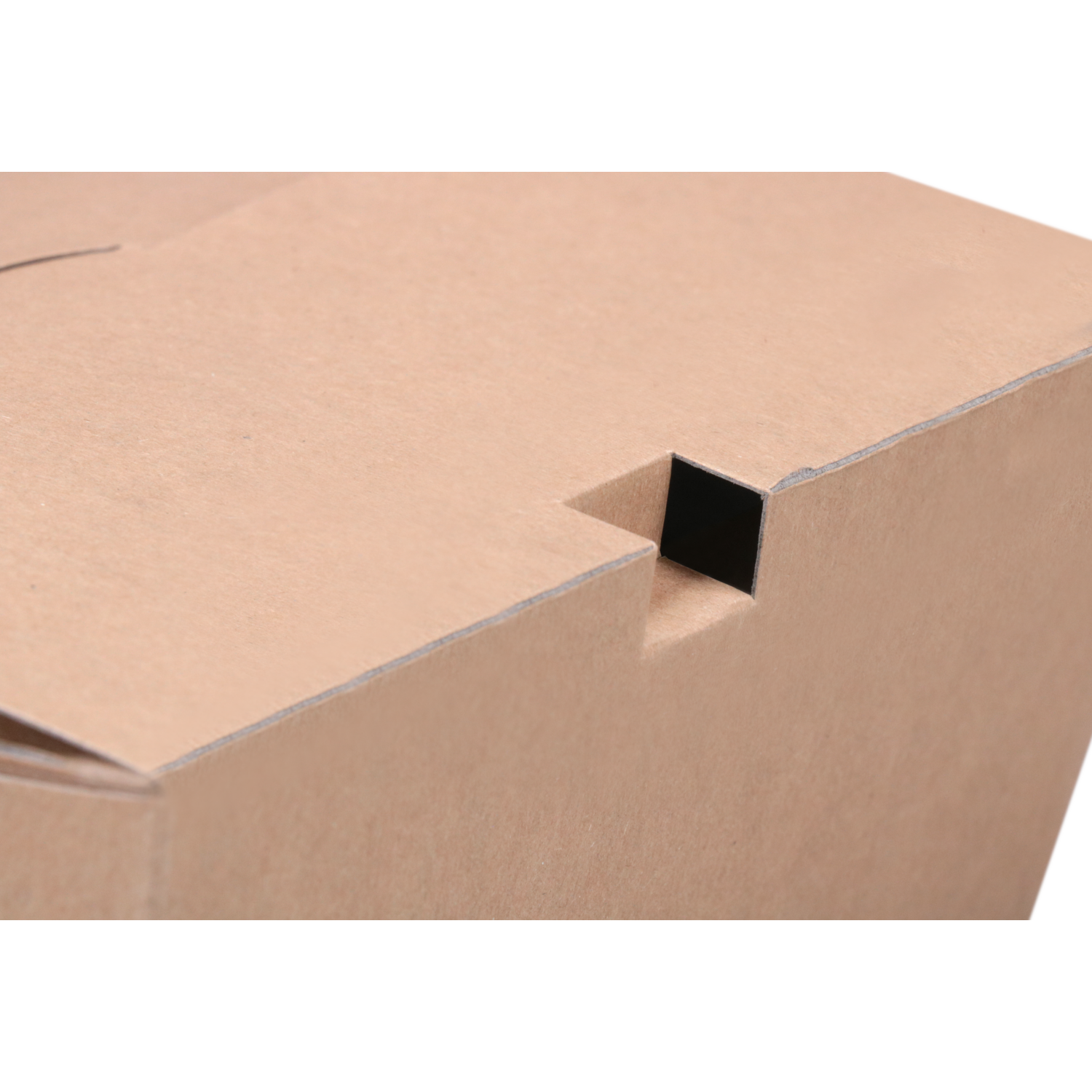 Go!Mealbox, 1000ml, 11.5x9x7.5cm, karton, bruin