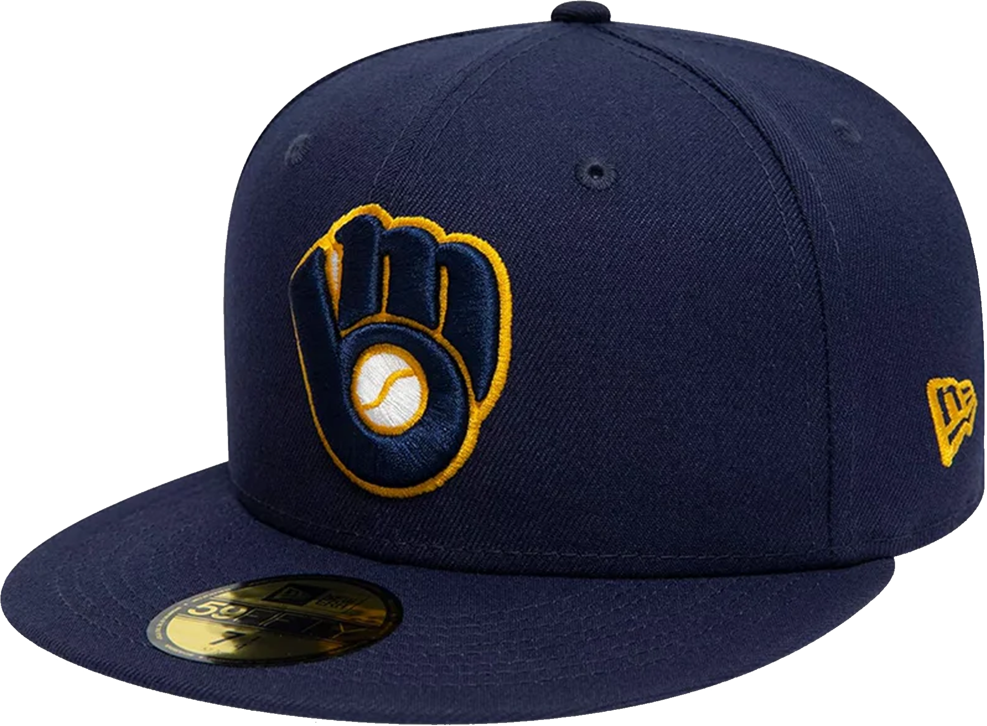 New Era Milwaukee Brewers 59Fifty Cap Blau