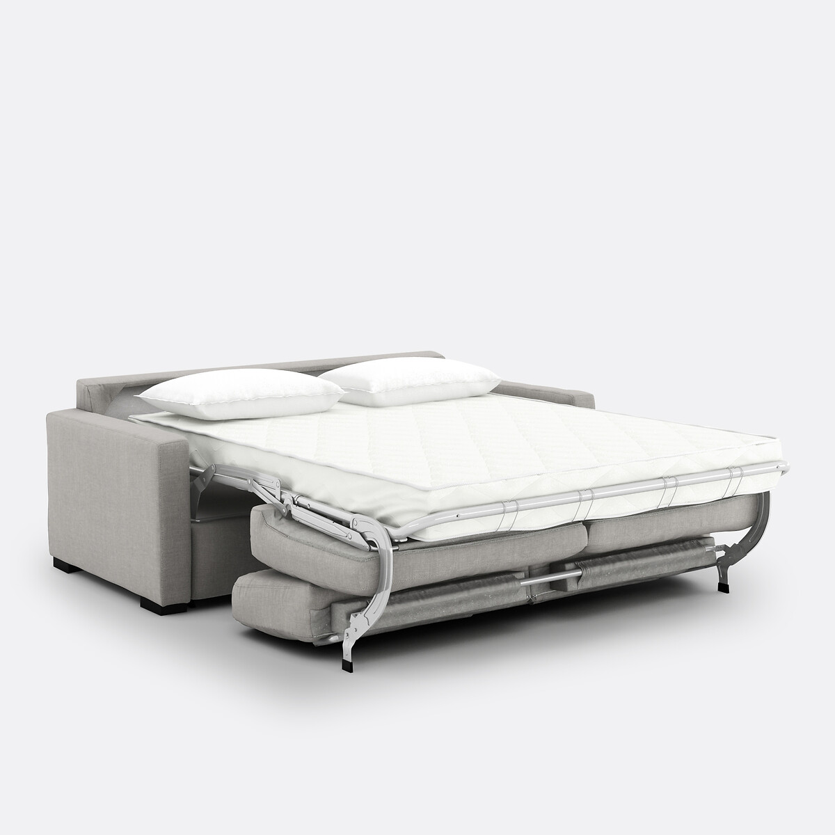 LA REDOUTE INTERIEURS<br>Sofá-cama em algodão/linho, espuma, Timor