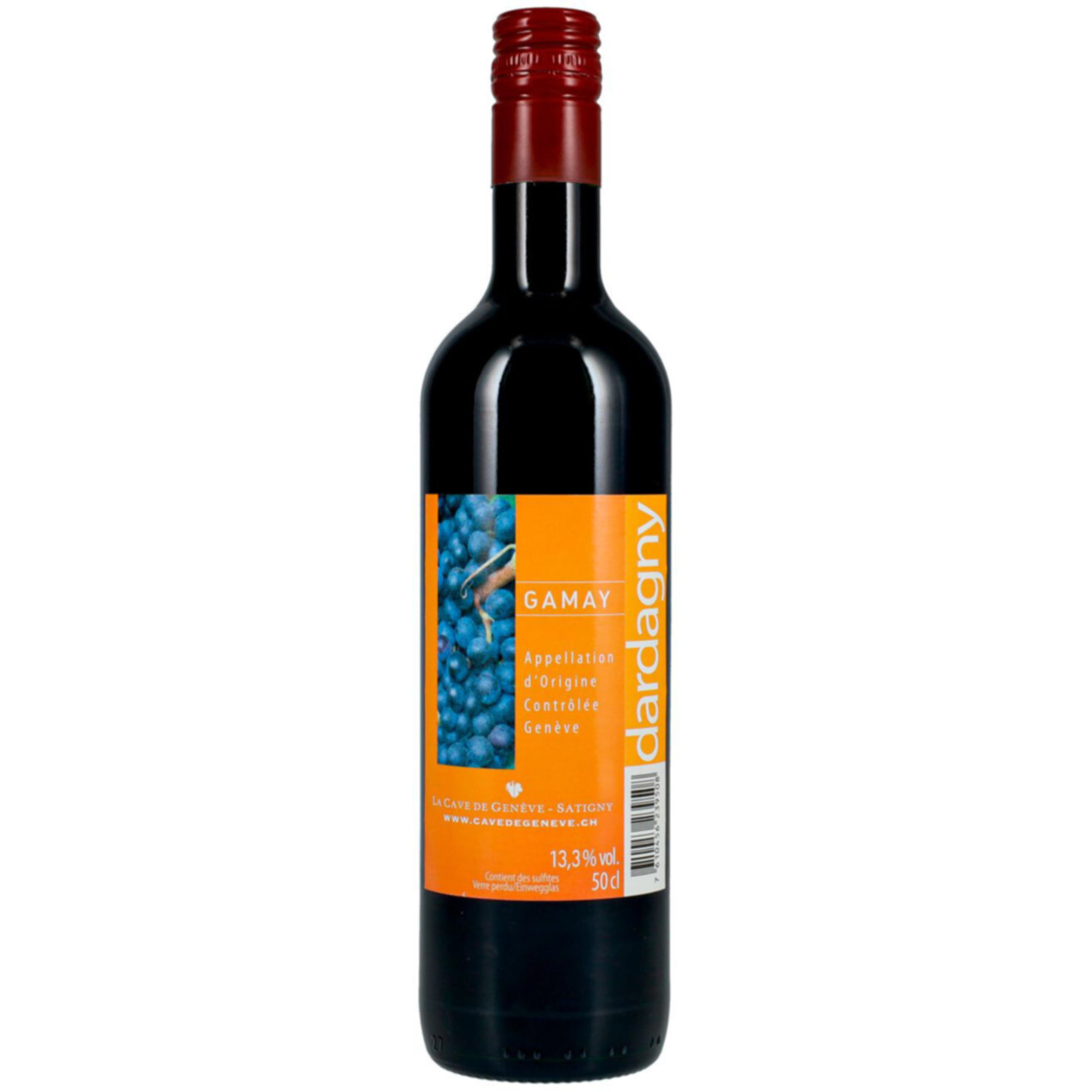 Genève AOC Gamay Dardagny Cave de Genève -50cl