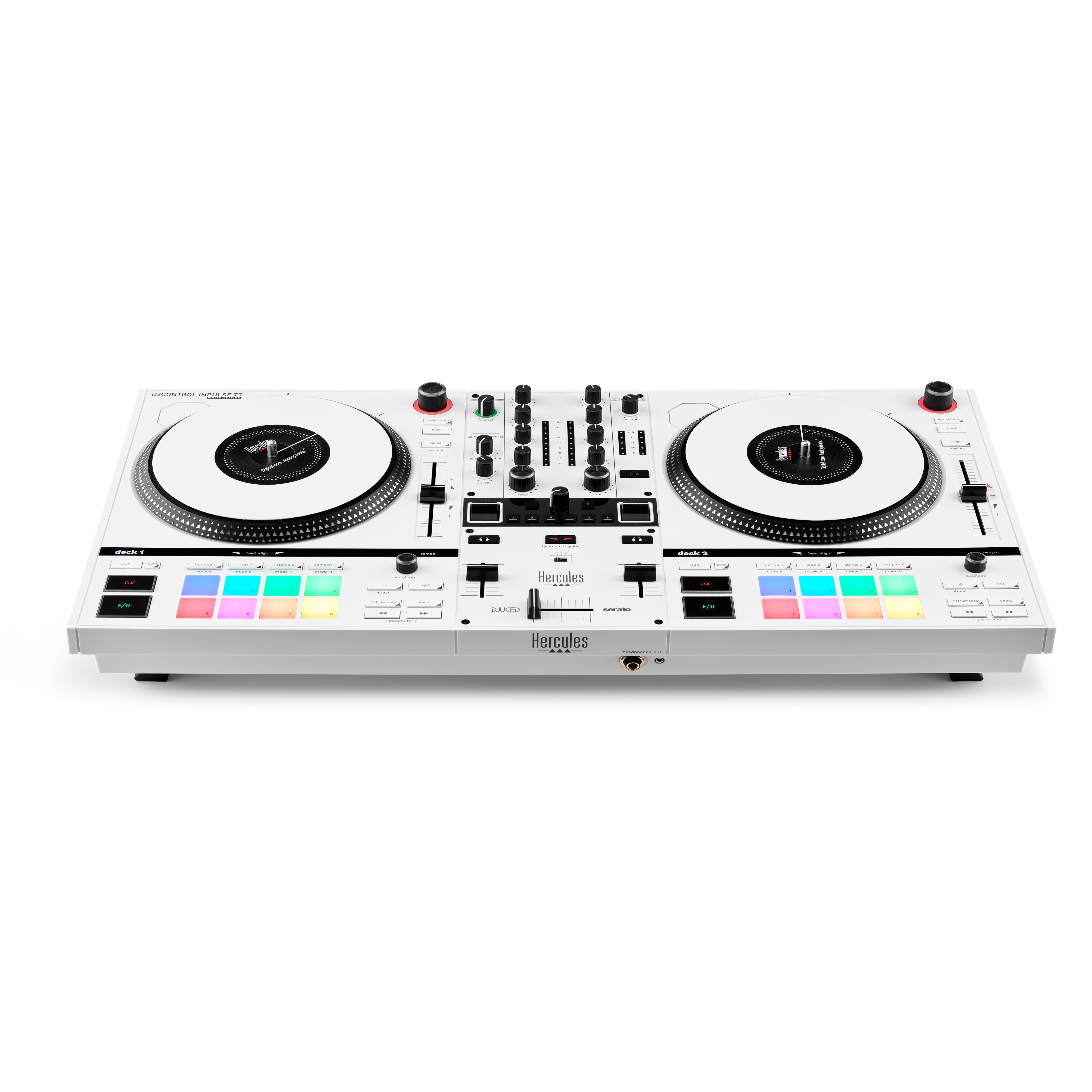 Hercules DJControl Inpulse T7 White Edition DJ controller