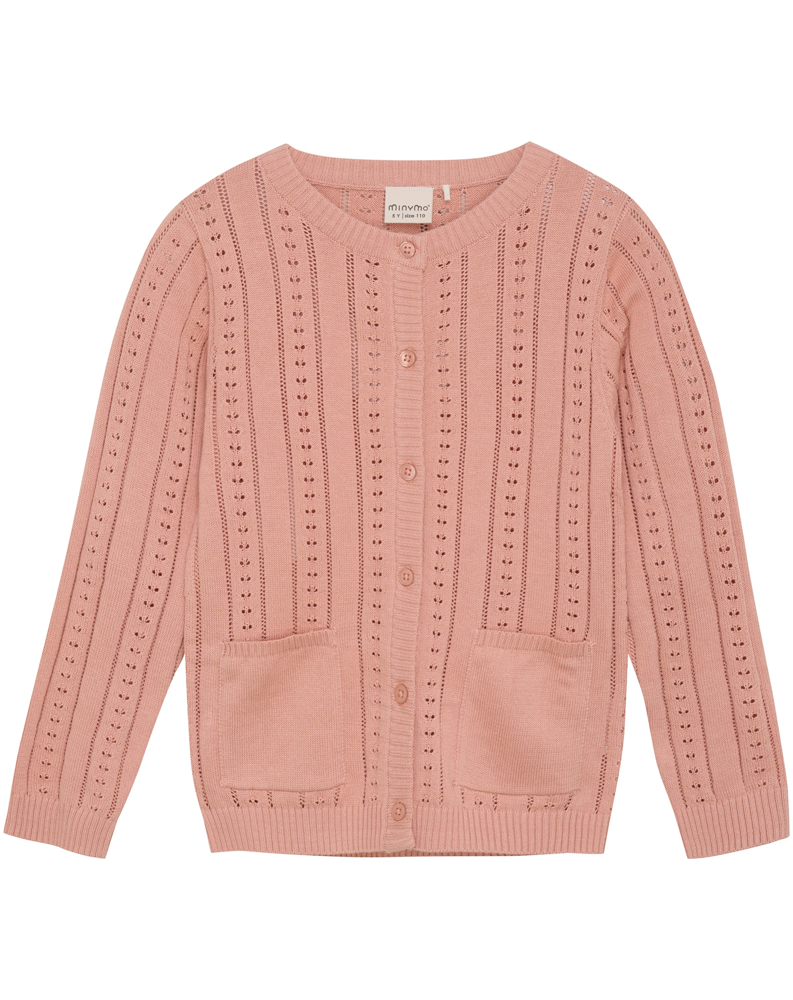 Strickjacke PATTERN in reseda