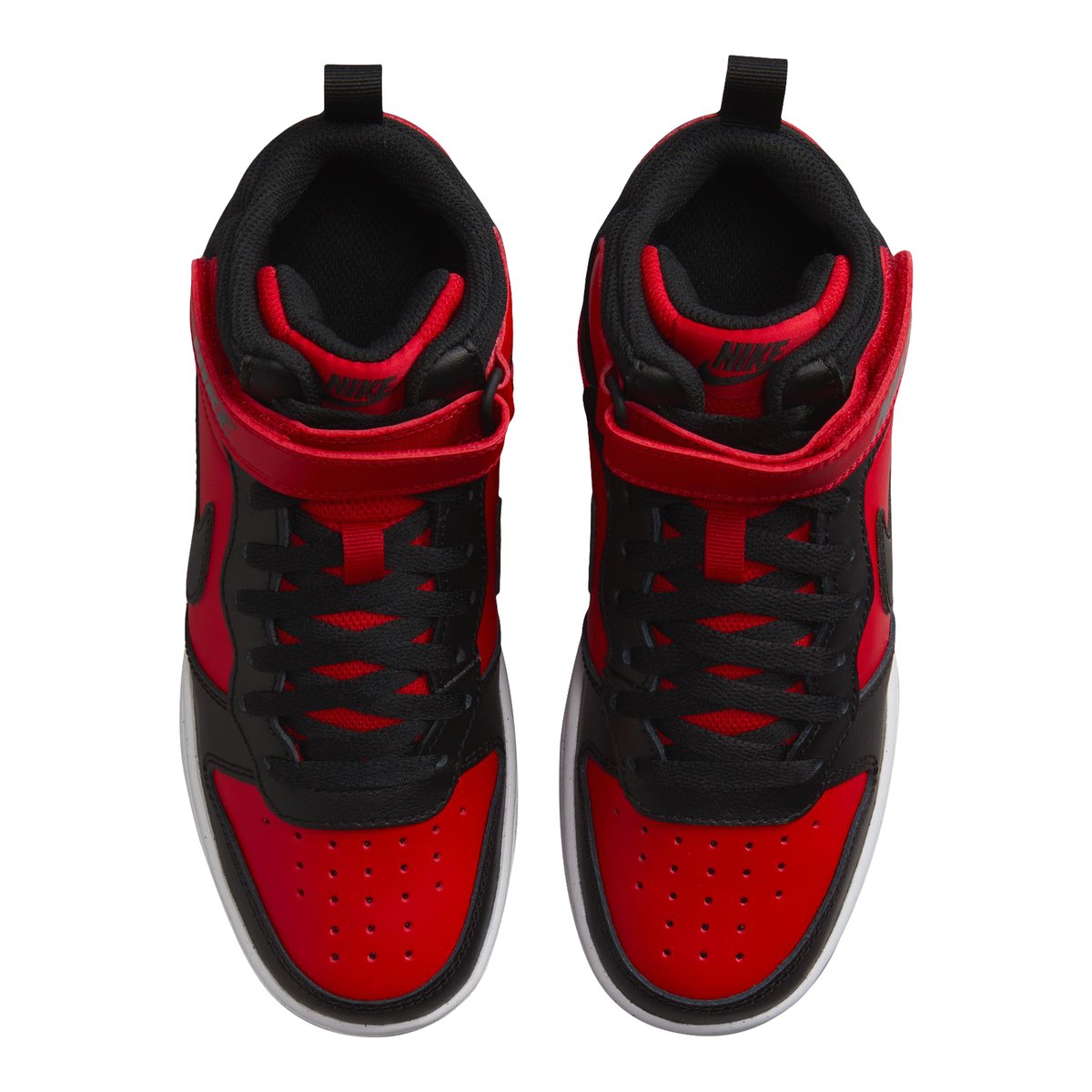 NIKE-Borough2-jb-Baskets de basketball - Talon plat - Rouge