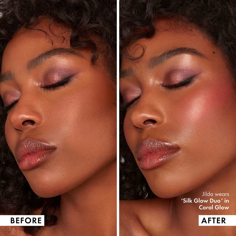 Iconic London Silk Glow Duo Coral Glow 2x6g