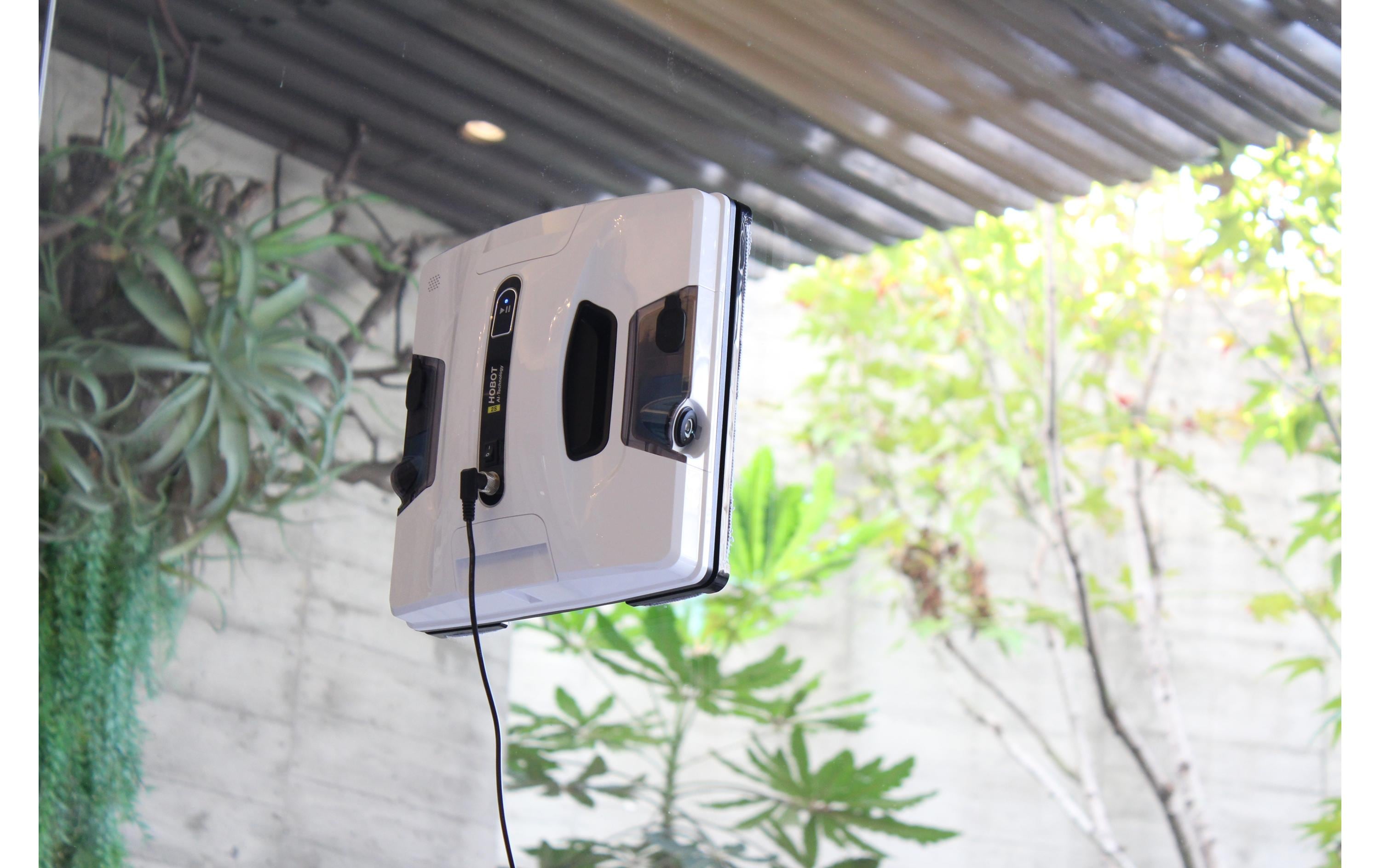Fensterputzroboter HB2S Weiss-Schwarz<br>Glasreinigungsroboter