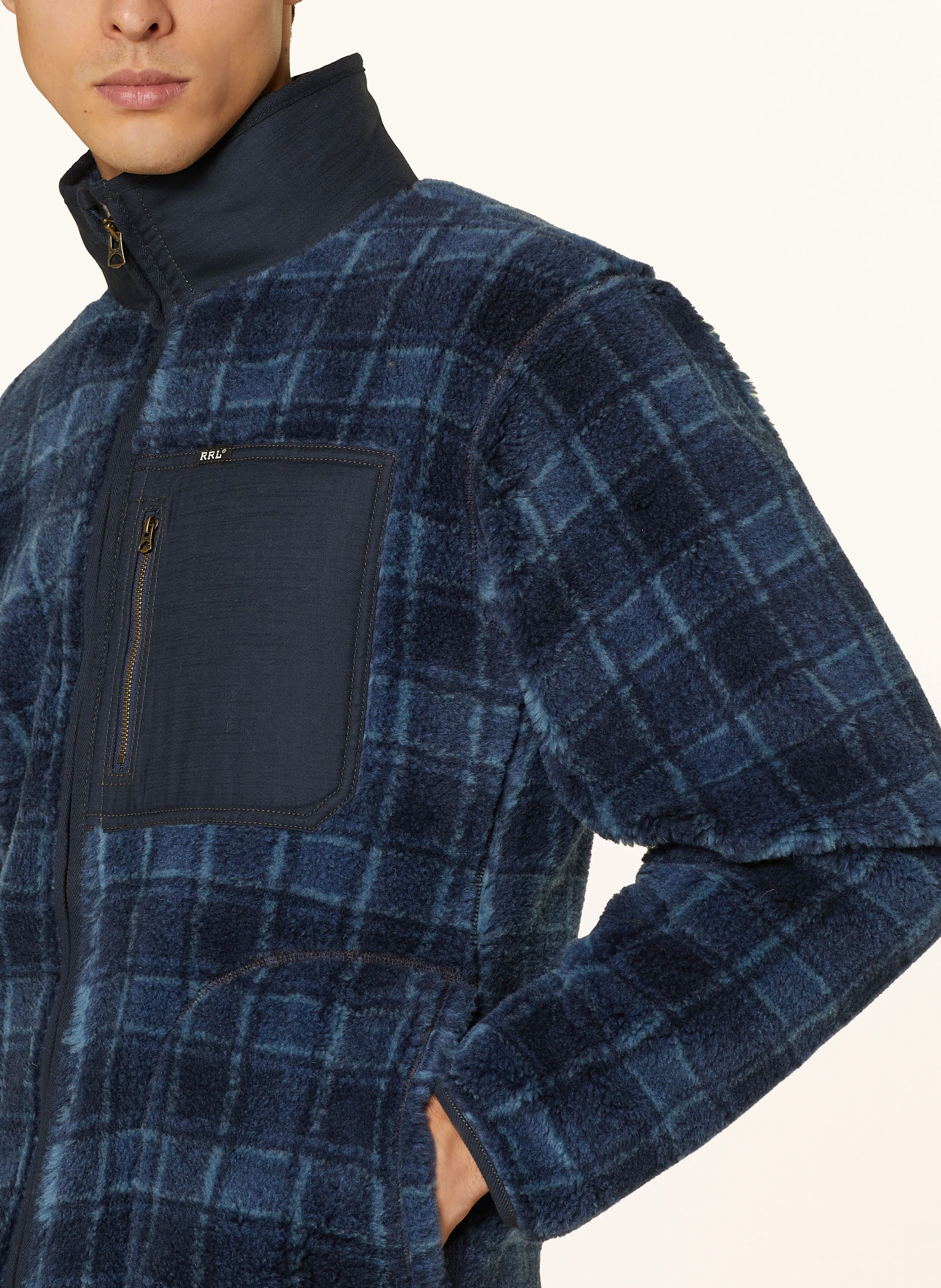 RRL Teddyfell-Jacke